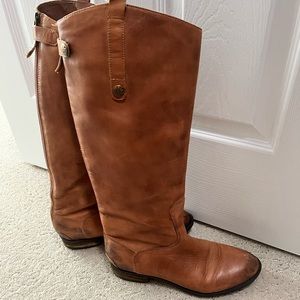Sam Edelman Penny Boots (whiskey leather)